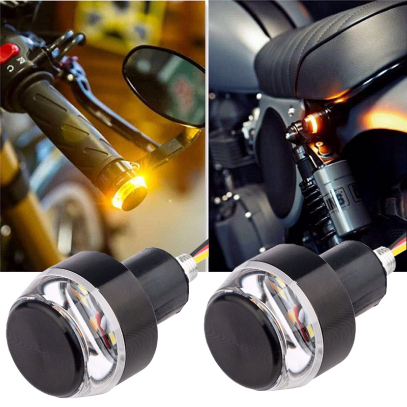 Universal 7/8" 22mm Aluminum Handlebar Turn Signal Switch For Motorcycle